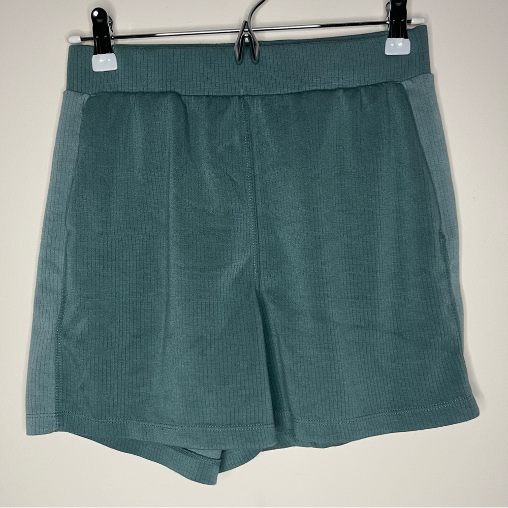 DANSKIN Super Soft Sea Foam Green Comfy Atheleisure Casual Loungewear Shorts